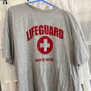 lifeguard white water shirt